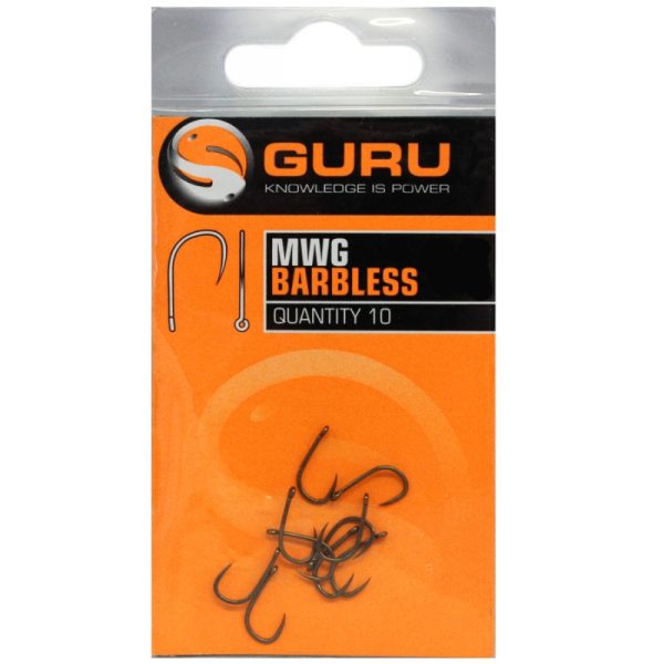 Guru MWG Hooks Barbless